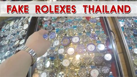 Rolex Replicas and Fake Rolex Submariner Thailand 